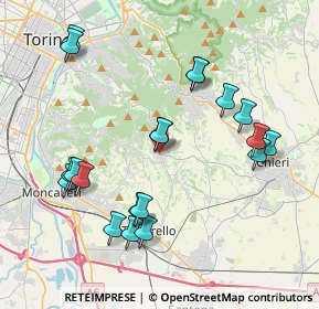 Mappa Via Pinto, 10020 Pecetto Torinese TO, Italia (4.1955)