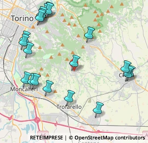 Mappa Via Pinto, 10020 Pecetto Torinese TO, Italia (5.179)
