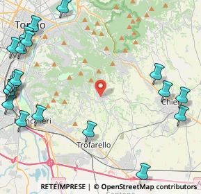 Mappa 10020 Pecetto Torinese TO, Italia (6.55)