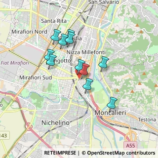 Mappa Via Corrado Corradino, 10127 Torino TO, Italia (1.51909)