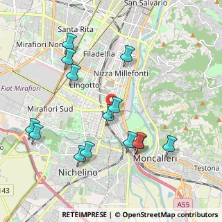 Mappa Via Corrado Corradino, 10127 Torino TO, Italia (2.13357)