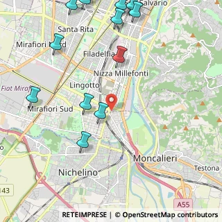 Mappa Via Corrado Corradino, 10127 Torino TO, Italia (3.25875)