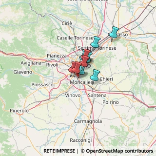 Mappa Via Corrado Corradino, 10127 Torino TO, Italia (6.76917)