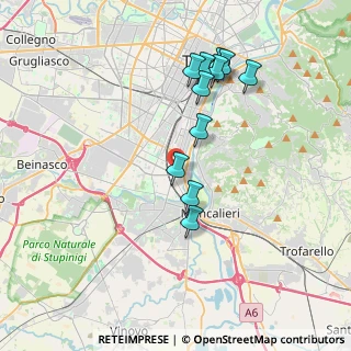 Mappa Via Corrado Corradino, 10127 Torino TO, Italia (3.59818)