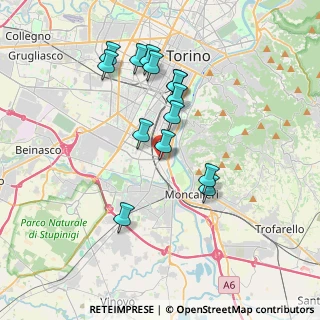 Mappa Via Corrado Corradino, 10127 Torino TO, Italia (3.385)