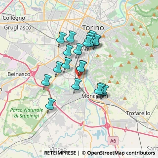 Mappa Via Corrado Corradino, 10127 Torino TO, Italia (2.908)