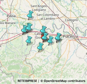 Mappa Via Fratelli Cervi, 29011 Borgonovo Val Tidone PC, Italia (9.41286)