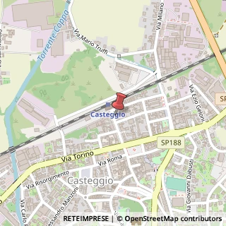 Mappa Viale Giulietti, 31, 27045 Casteggio, Pavia (Lombardia)