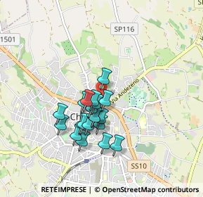 Mappa Via Giuseppe Masera, 10023 Chieri TO, Italia (0.7015)