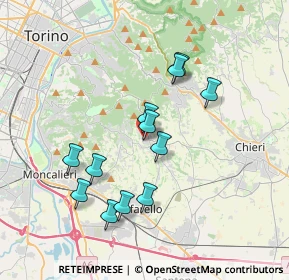 Mappa Via Umberto I, 10020 Pecetto Torinese TO, Italia (3.34083)
