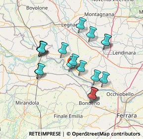 Mappa Via A. Volta, 45035 Castelmassa RO, Italia (12.91053)