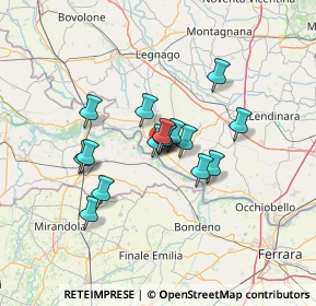 Mappa Via A. Volta, 45035 Castelmassa RO, Italia (9.57)