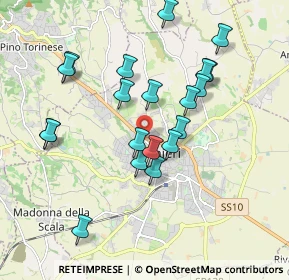 Mappa Via Miel, 10023 Chieri TO, Italia (1.7925)