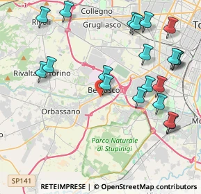 Mappa Via Giovanni Amendola, 10092 Beinasco TO, Italia (4.8215)