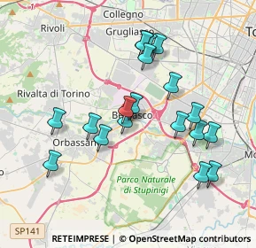 Mappa Via Giovanni Amendola, 10092 Beinasco TO, Italia (3.56053)