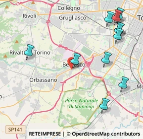 Mappa Via Giovanni Amendola, 10092 Beinasco TO, Italia (5.25)