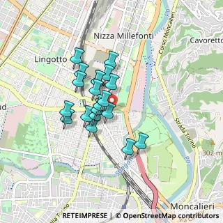 Mappa Corso Fratelli Rosselli, 10024 Torino TO, Italia (0.6265)