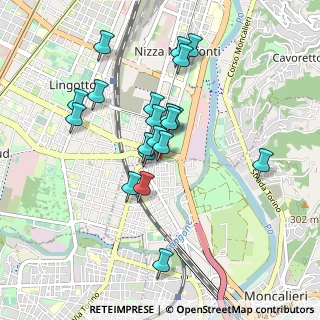 Mappa Corso Fratelli Rosselli, 10024 Torino TO, Italia (0.792)