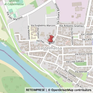 Mappa 45035 Castelmassa RO, Italia, 45035 Castelmassa, Rovigo (Veneto)