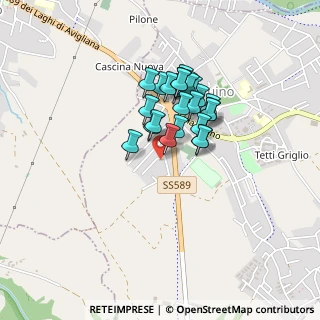 Mappa Via della Rul, 10090 Bruino TO, Italia (0.32069)