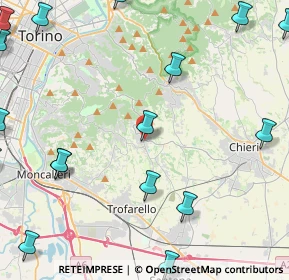 Mappa Via S. P, 10020 Pecetto Torinese TO, Italia (7.0435)