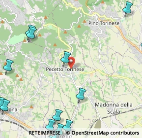 Mappa Via S. P, 10020 Pecetto Torinese TO, Italia (3.815)