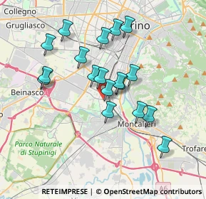Mappa Via Domenico Millelire, 10127 Torino TO, Italia (3.22278)