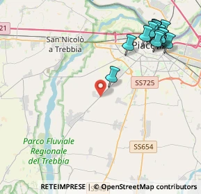 Mappa Strada Provinciale, 29122 Piacenza PC, Italia (5.246)