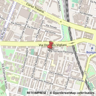 Mappa Via Monastir,  7, 10127 Torino, Torino (Piemonte)