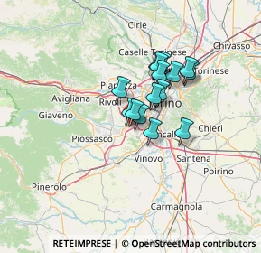 Mappa Via Pietro Nenni, 10092 Beinasco TO, Italia (8.96)