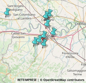 Mappa Via Ernesto Giacobbi, 29122 Pittolo PC, Italia (22.98438)