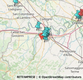 Mappa Via Ernesto Giacobbi, 29122 Pittolo PC, Italia (16.44727)