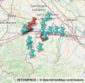 Mappa Via Papa Giovanni XXIII, 29011 Borgonovo Val Tidone PC, Italia (10.808)