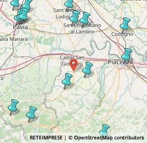 Mappa Via Papa Giovanni XXIII, 29011 Borgonovo Val Tidone PC, Italia (25.124)
