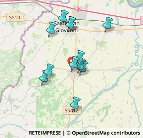 Mappa Via Papa Giovanni XXIII, 29011 Borgonovo Val Tidone PC, Italia (3.09083)