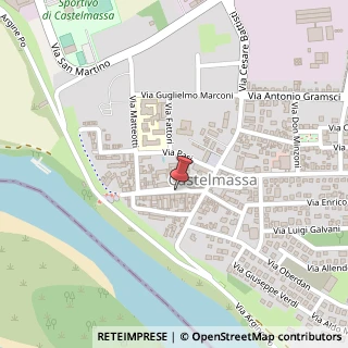 Mappa Via Roma, 107, 45035 Castelmassa, Rovigo (Veneto)