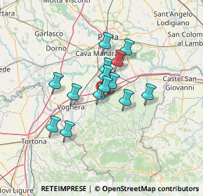 Mappa Via Coralli, 27045 Casteggio PV, Italia (9.56429)