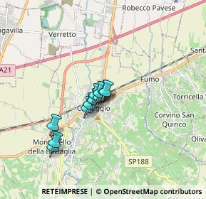 Mappa Via Coralli, 27045 Casteggio PV, Italia (1.0475)