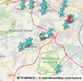 Mappa 10098 Orbassano TO, Italia (4.85188)
