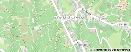 Mappa Torricella Verzate