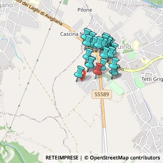 Mappa Via Monte S. Giorgio, 10090 Bruino TO, Italia (0.4)