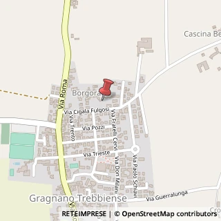 Mappa Localita' casarola-campremoldo sotto 8, 29010 Gragnano Trebbiense, Piacenza (Emilia Romagna)