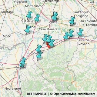 Mappa Via Giuseppe Verdi, 27045 Casteggio PV, Italia (16.37)