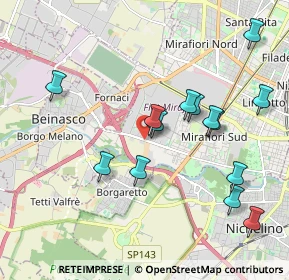 Mappa Strada del Drosso, 10135 Torino TO, Italia (2.03571)