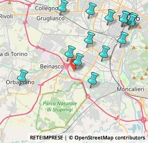 Mappa Strada del Drosso, 10135 Torino TO, Italia (4.81214)