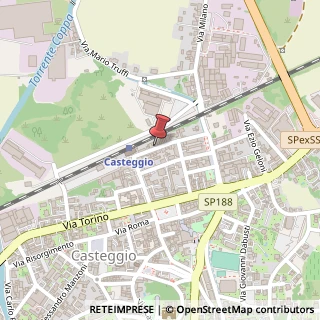 Mappa Via Guglielmo Marconi, 5, 27045 Casteggio, Pavia (Lombardia)