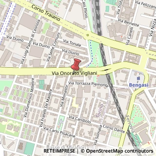 Mappa Via Onorato Vigliani, 164, 10127 Torino, Torino (Piemonte)