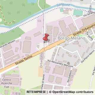 Mappa Strada Antica di None, 44, 10092 Beinasco, Torino (Piemonte)