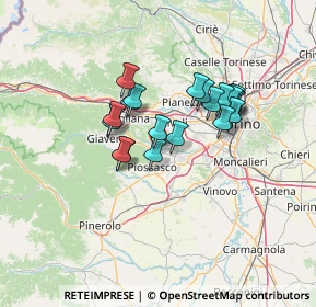 Mappa , 10090 Bruino TO, Italia (10.603)