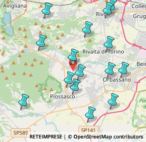 Mappa , 10090 Bruino TO, Italia (4.388)